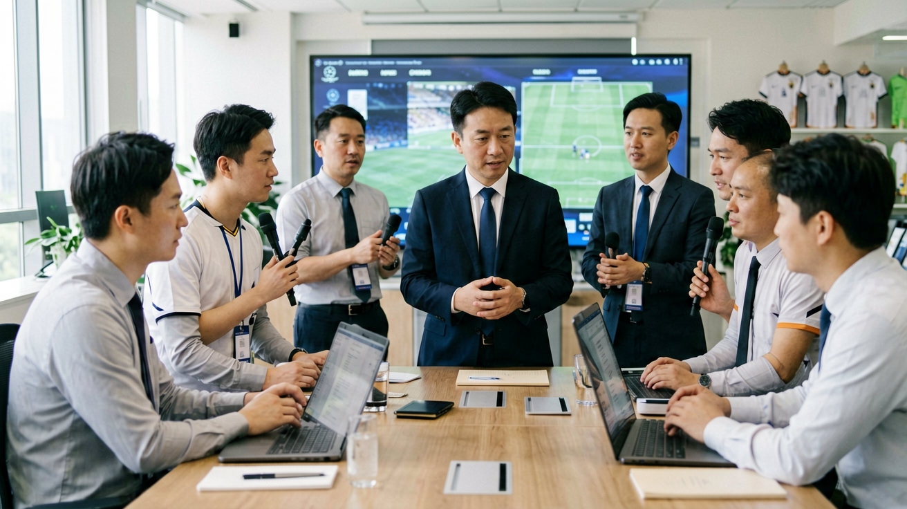 球队采访报道配图